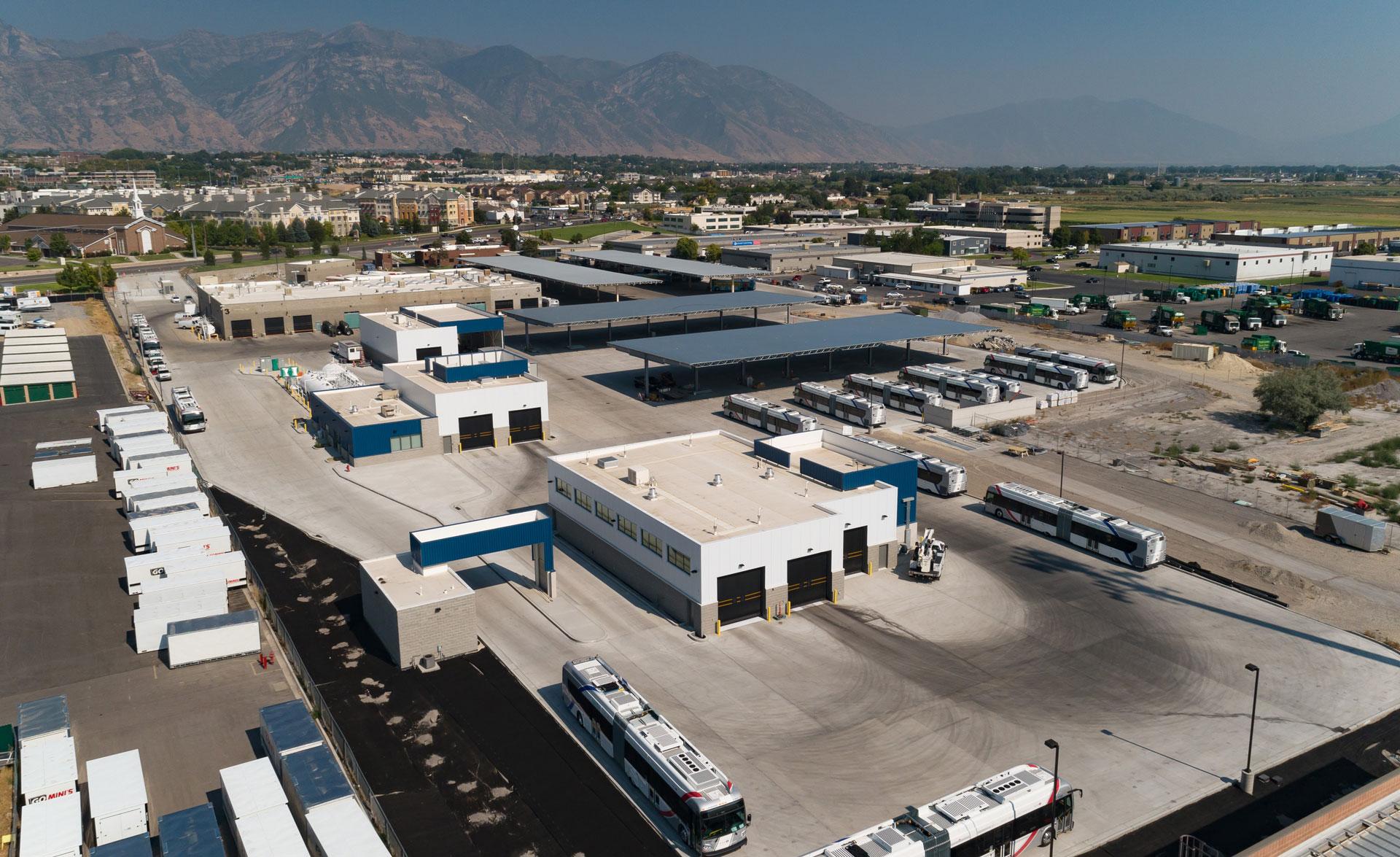 timpanogos bus maintence facility