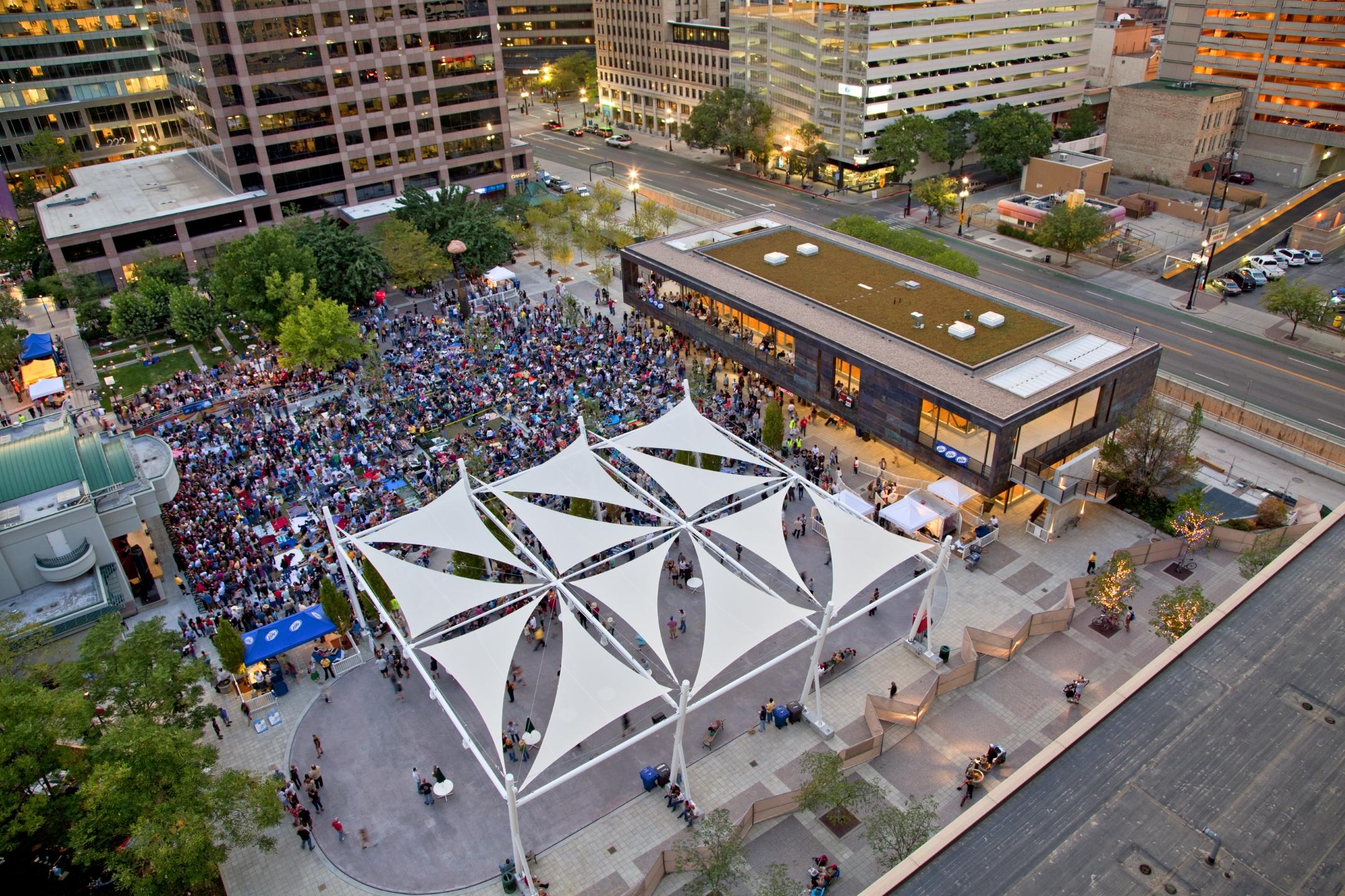 Gallivan Center Ice Rink Remodel