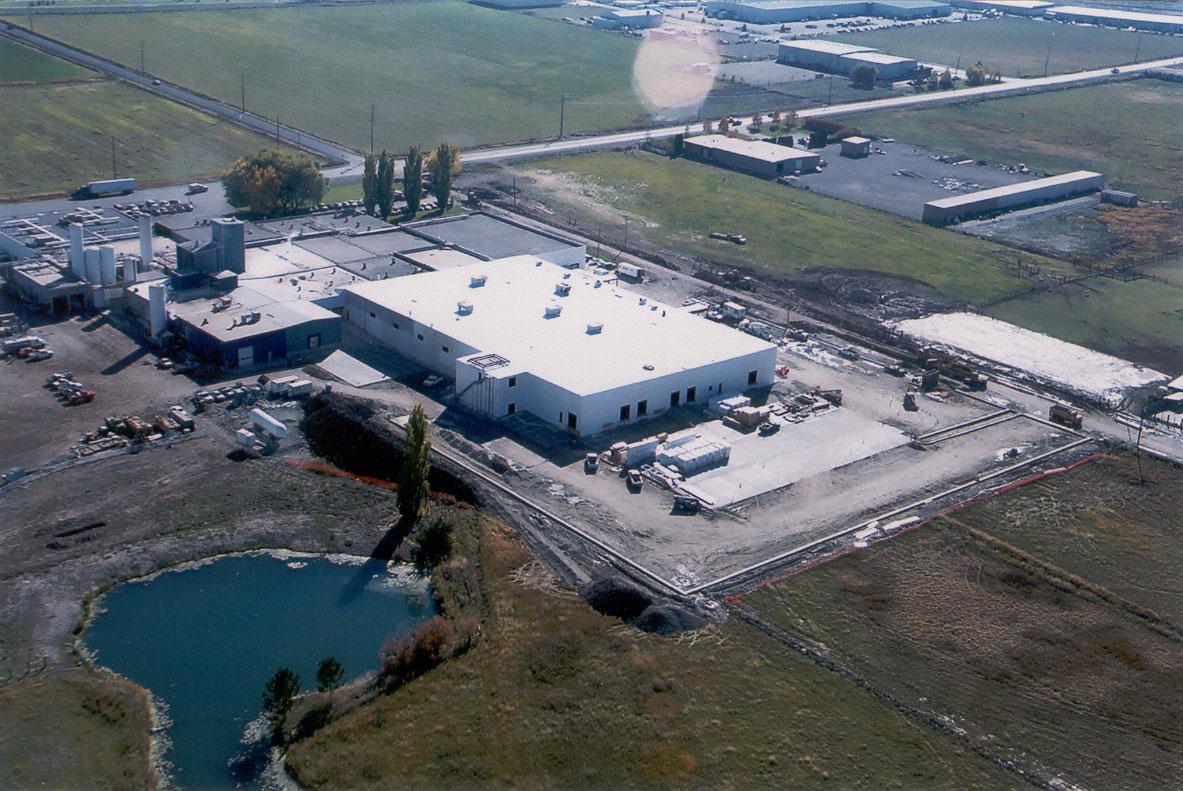 ariel view of gossner building exterior